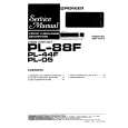 Cover page of PIONEER PL-44F Service Manual