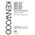 Cover page of KENWOOD DPC-541 Owner's Manual