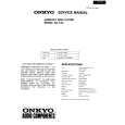 Cover page of ONKYO DX150 Service Manual