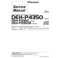 Cover page of PIONEER DEH-P3350BX1M Service Manual