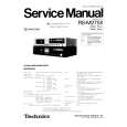 Cover page of TECHNICS RSM275X Service Manual