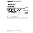 Cover page of PIONEER FH-P4100 Service Manual
