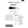 Cover page of ONKYO TX35 Service Manual
