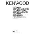 Cover page of KENWOOD KDC-W4034 Owner's Manual