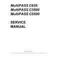 Cover page of CANON MULTIPASS C635 Service Manual