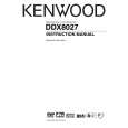 Cover page of KENWOOD DDX8027 Owner's Manual