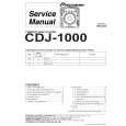 Cover page of PIONEER CDJ-1000/KUC Service Manual