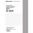 Cover page of PIONEER S-3EX/XTW/E5 Owner's Manual