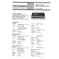 Cover page of TELEFUNKEN CC900 Service Manual