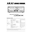 Cover page of AKAI HXM515W Service Manual