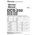 Cover page of PIONEER DCS-232/WVXJ Service Manual