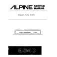 Cover page of ALPINE 3540 Service Manual