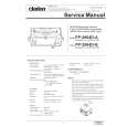 Cover page of CLARION PP-2664D-A Service Manual
