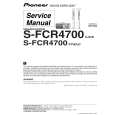 Cover page of PIONEER S-FCR4700 Service Manual