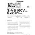 Cover page of PIONEER S-VS100V/XJI/E Service Manual