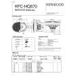 Cover page of KENWOOD KFCHQ570 Service Manual