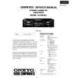 Cover page of ONKYO TA-RW344 Service Manual