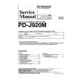 Cover page of PIONEER PDJ920M Service Manual