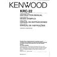 Cover page of KENWOOD KRC22 Owner's Manual