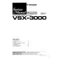 Cover page of PIONEER VSX3000 Service Manual