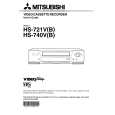 Cover page of MITSUBISHI HS-721V(B) Owner's Manual