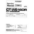 Cover page of PIONEER CT-W606DR Service Manual