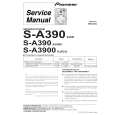 Cover page of PIONEER S-A3900/XJI/CA Service Manual