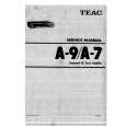 Cover page of TEAC A-7 Service Manual
