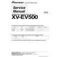 Cover page of PIONEER XV-EV500/DDXJ/RB Service Manual