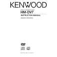 Cover page of KENWOOD HM-DV7 Owner's Manual