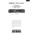 Cover page of ONKYO T4040 Service Manual