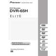 Cover page of PIONEER DVR-65H-S/KCXU Owner's Manual