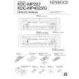 Cover page of KENWOOD KDC-MP222 Service Manual
