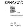 Cover page of KENWOOD XD-DV70 Owner's Manual