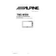 Cover page of ALPINE TME-M580 Owner's Manual