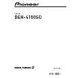Cover page of PIONEER DEH-4150SD/XU/CN5 Owner's Manual