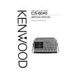 Cover page of KENWOOD CS-6040 Service Manual