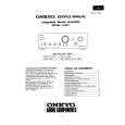Cover page of ONKYO A9511 Service Manual