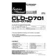 Cover page of PIONEER CLDD701 Service Manual