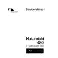 Cover page of NAKAMICHI 480 Service Manual