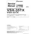 Cover page of PIONEER VSX-33TX/KUXJI/CA Service Manual