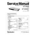 Cover page of TECHNICS STS505/K Service Manual