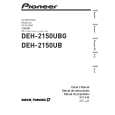 Cover page of PIONEER DEH-2150UBG/XN/ES1 Owner's Manual