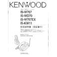 Cover page of KENWOOD IS-W767EX Owner's Manual