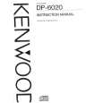 Cover page of KENWOOD DP-6020 Owner's Manual