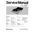 Cover page of TECHNICS SL-1500 Service Manual