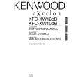 Cover page of KENWOOD KFCXW10DB Owner's Manual