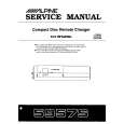 Cover page of ALPINE 5957S Service Manual