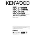 Cover page of KENWOOD KDC-U6046L Owner's Manual