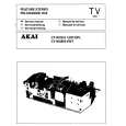 Cover page of AKAI CTW3257 Service Manual